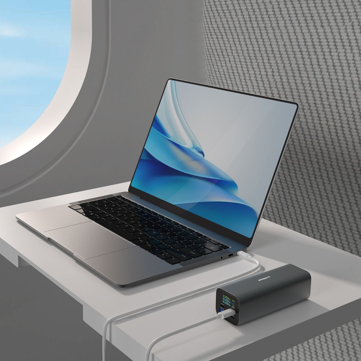 NNEDSZ mbeat Gorilla Power 27000mAh USB-C PD 140W Power Bank for Laptop/Tablet/Smartphone